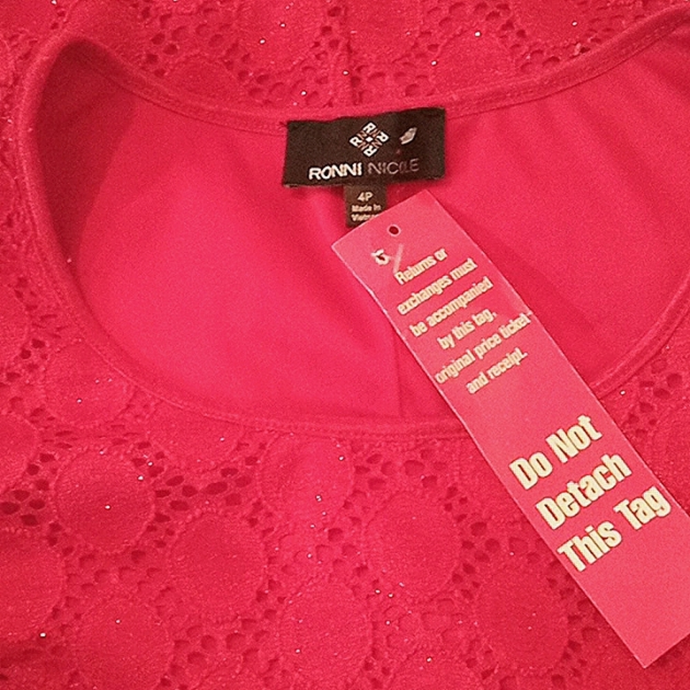 NWT🎁FREE GIFT INCLUDED🎁 Glittering Sparkling Evening Dress Knitted Stretch - Picture 9 of 11